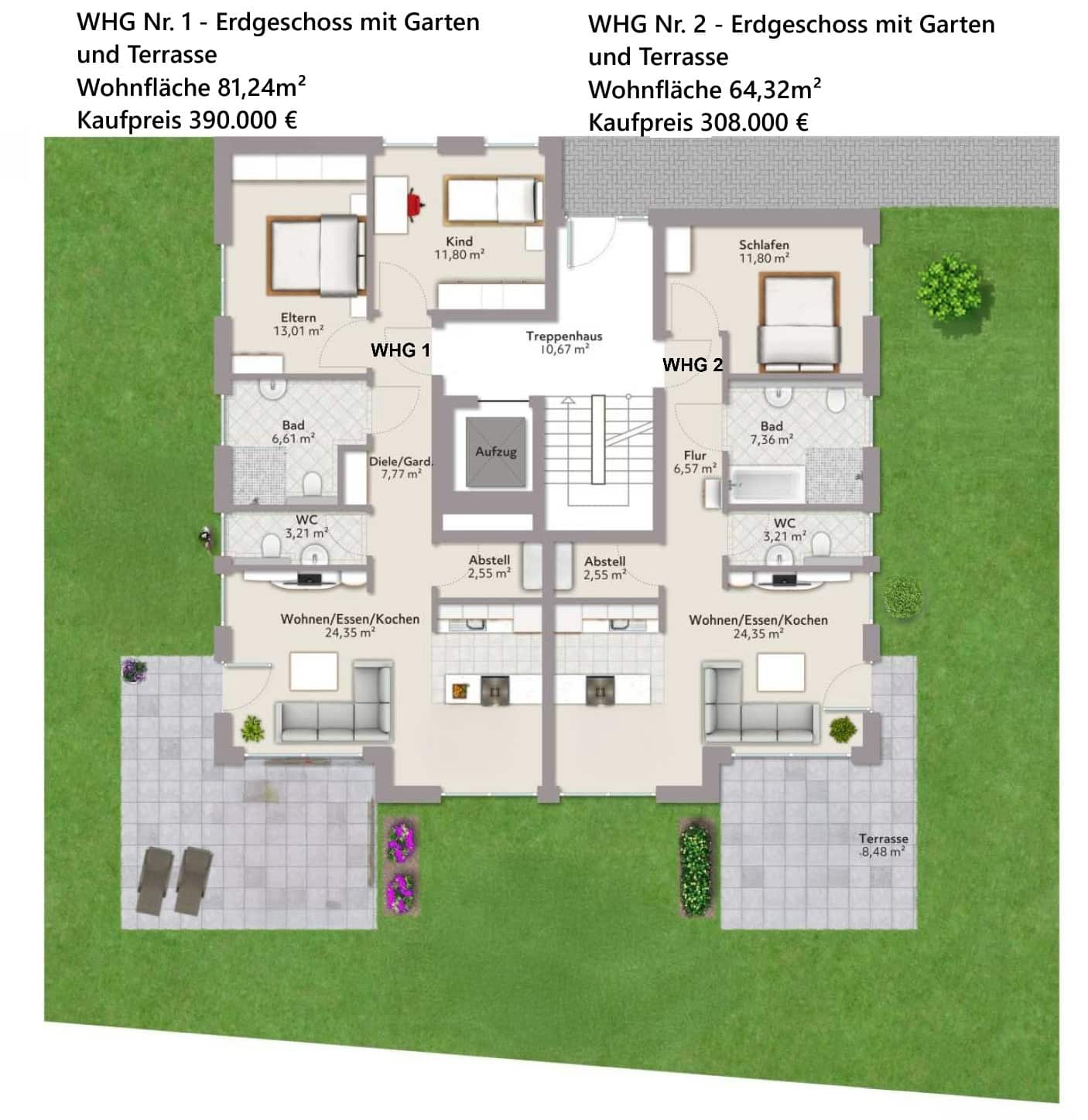 Haus A - WHG 1 und 2