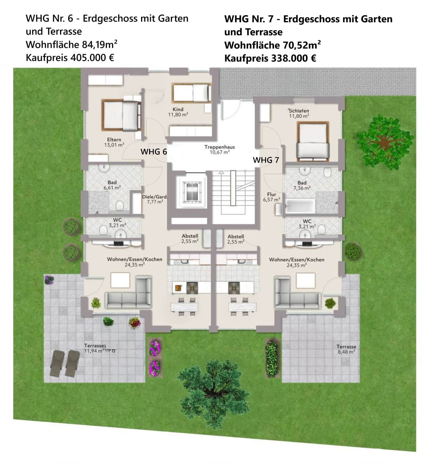 Haus B - WHG 6 und 7