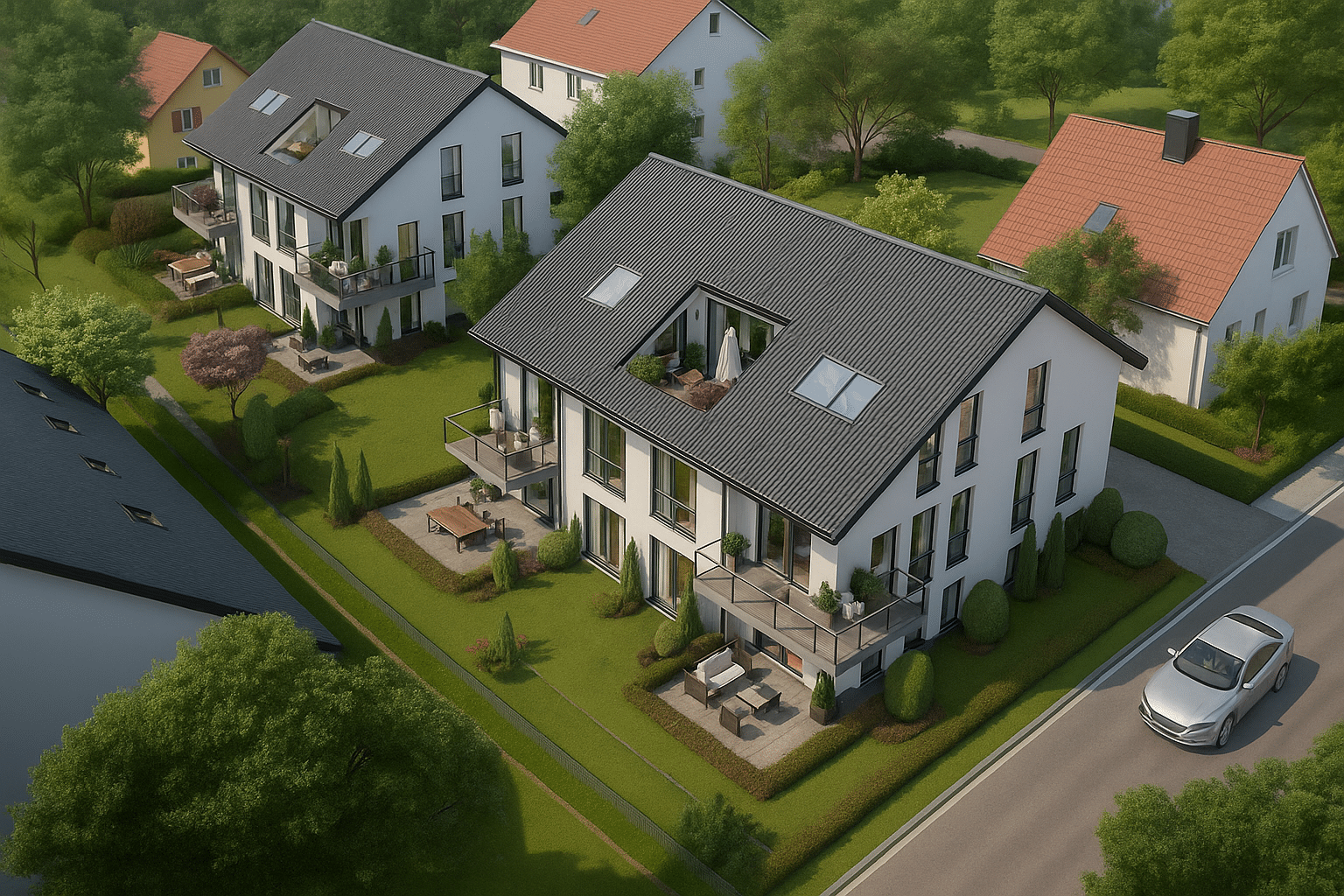 Luftbild - Visualisierung