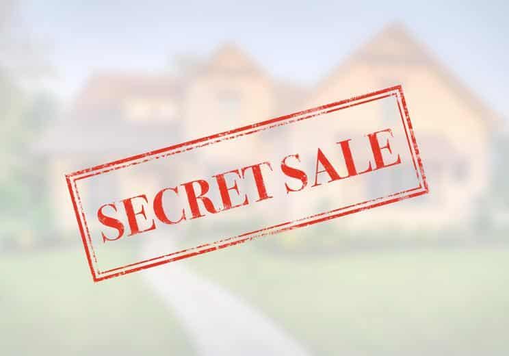secret sale